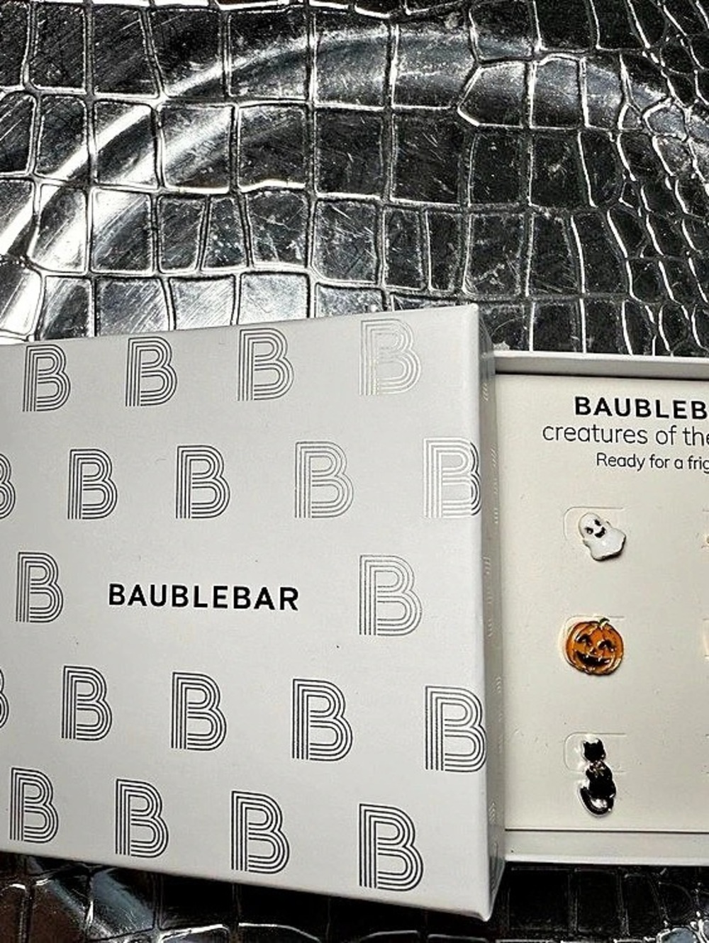 BaubleBar Creatures of the Night Earring Set Gold & Silver NWT